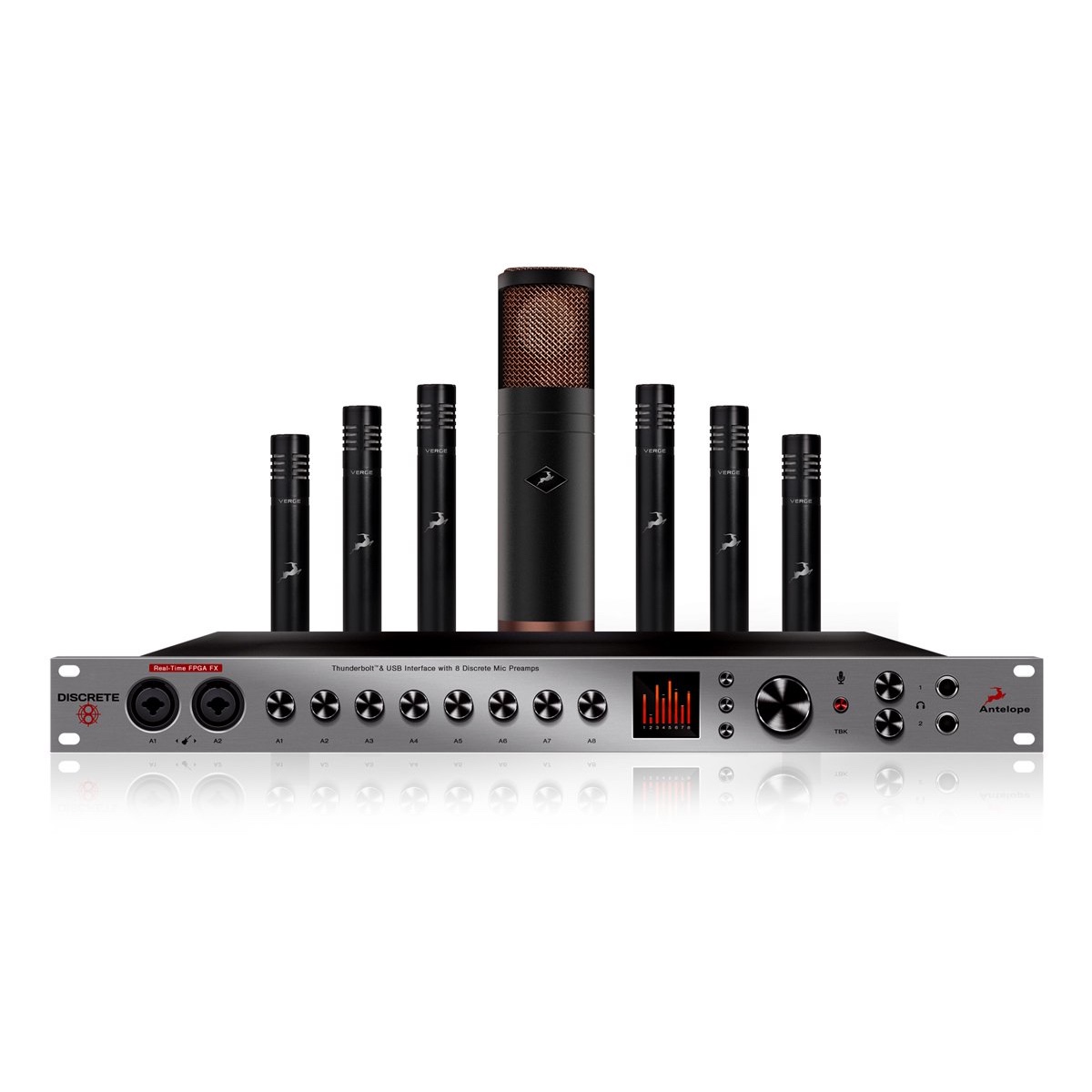 Antelope Audio Discrete 8 + Edge + Verge (6 pcs.) Звуковые карты USB